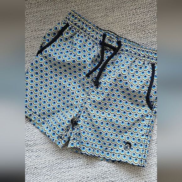 Boy Stylish Patterned Swim Shorts - Picture 1 of 5